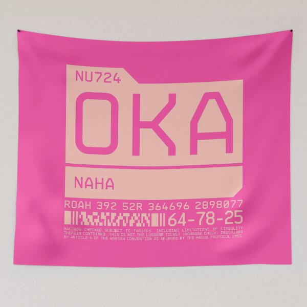 Item preview, Luggage Tag C - OKA Naha Okinawa Japan designed and sold by VoodooCircus.