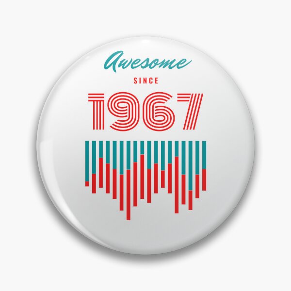 Item preview, Awesome since  1967,55th birthday graphic design  designed and sold by Tshepomuza.