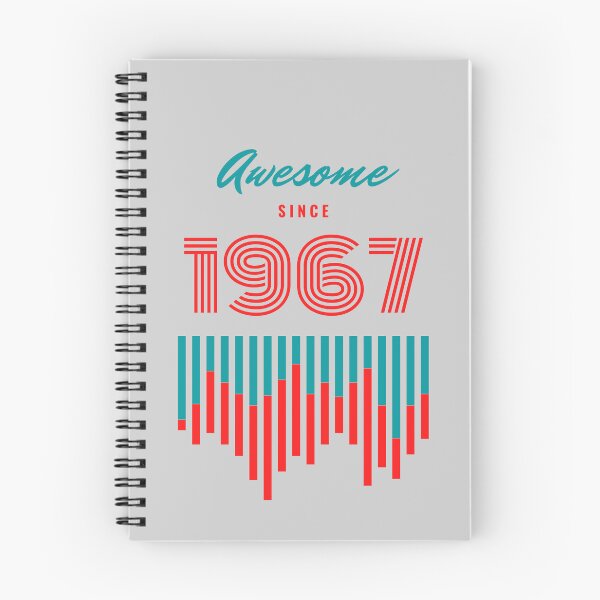 Item preview, Awesome since  1967,55th birthday graphic design  designed and sold by Tshepomuza.
