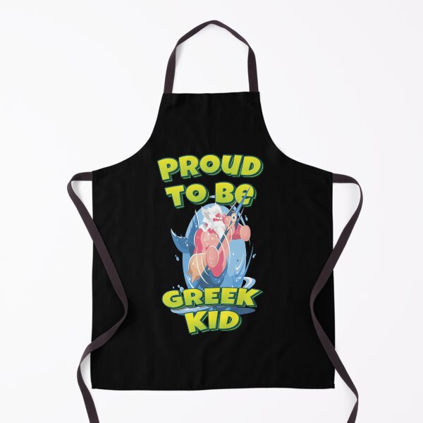Aperçu de l'œuvre Fier d'être un enfant grec Poséidon avec Trident créée et vendue par QueensNewYork.