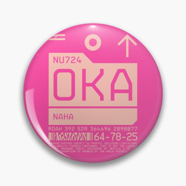 Item preview, Luggage Tag C - OKA Naha Okinawa Japan designed and sold by VoodooCircus.