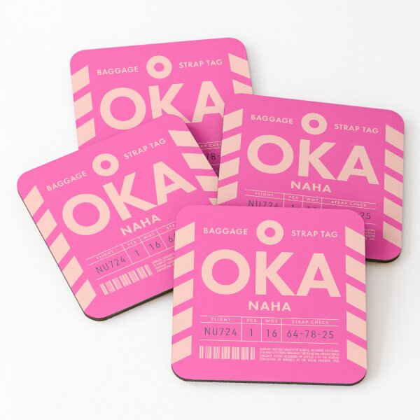 Item preview, Luggage Tag D - OKA Naha Okinawa Japan designed and sold by VoodooCircus.