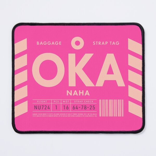 Item preview, Luggage Tag D - OKA Naha Okinawa Japan designed and sold by VoodooCircus.
