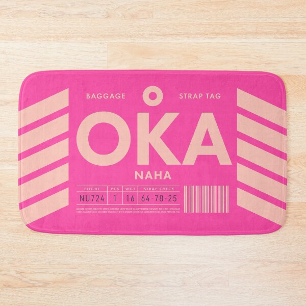 Item preview, Luggage Tag D - OKA Naha Okinawa Japan designed and sold by VoodooCircus.
