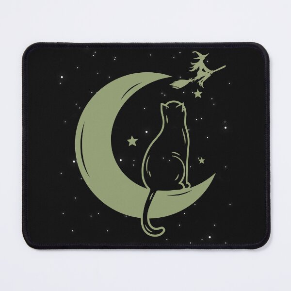 Item preview, Cat sitting on the moon designed and sold by SushiAnn.