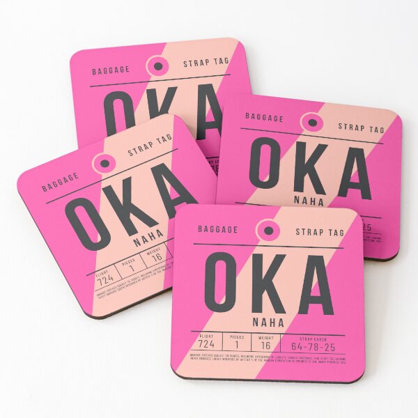 Item preview, Luggage Tag E - OKA Naha Okinawa Japan designed and sold by VoodooCircus.