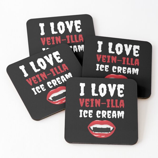Item preview, I love Vein-illa Ice cream designed and sold by MudPuppet.
