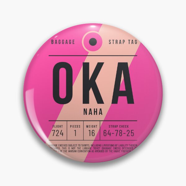Item preview, Luggage Tag E - OKA Naha Okinawa Japan designed and sold by VoodooCircus.