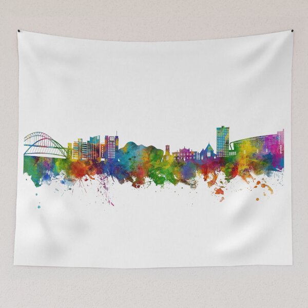 Item preview, Gateshead England Skyline designed and sold by ArtPrints.