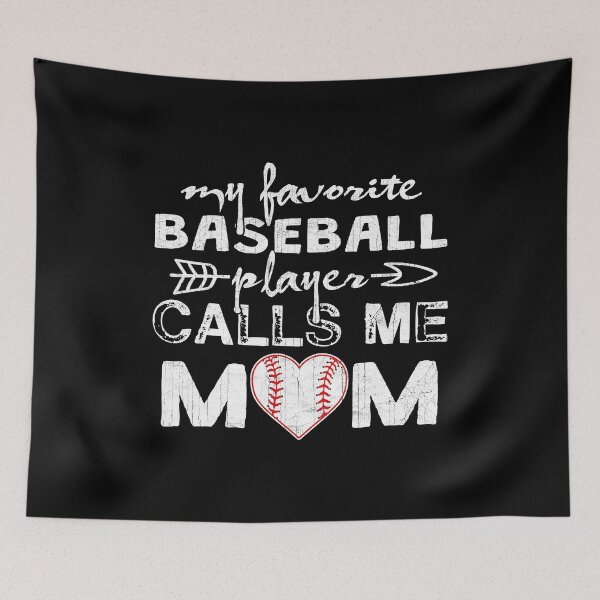 Item preview, My Favorite Baseball Player Calls Me Mom Mother's Day designed and sold by MichelSorour.