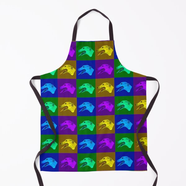 Item preview, My pop-art greyhound drawing designed and sold by Blondiabshop.