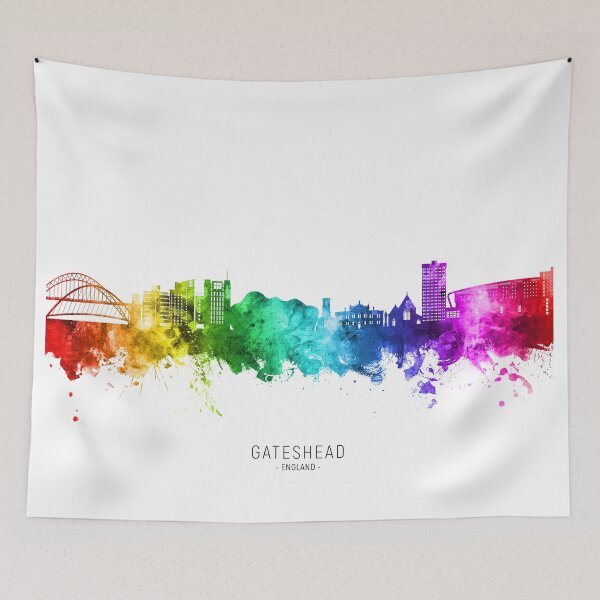 Item preview, Gateshead England Skyline designed and sold by ArtPrints.