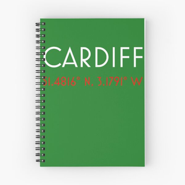 Item preview, Cardiff coordinates designed and sold by bumblethebee.