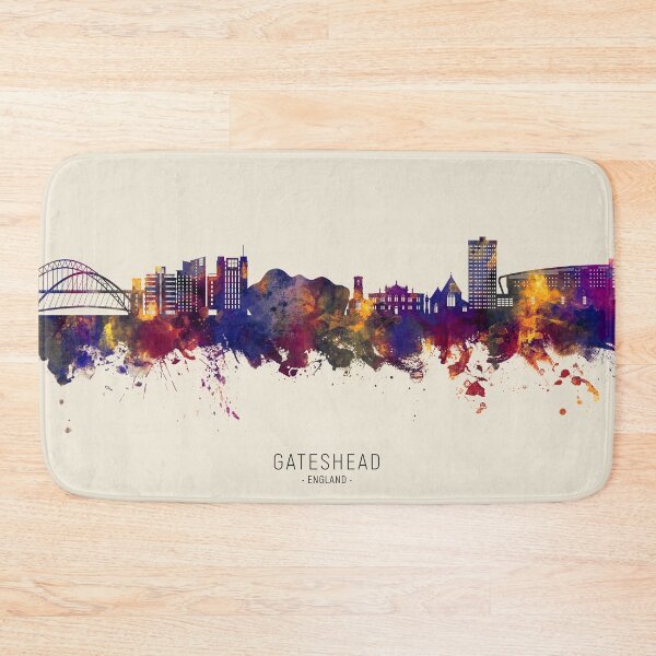 Item preview, Gateshead England Skyline designed and sold by ArtPrints.