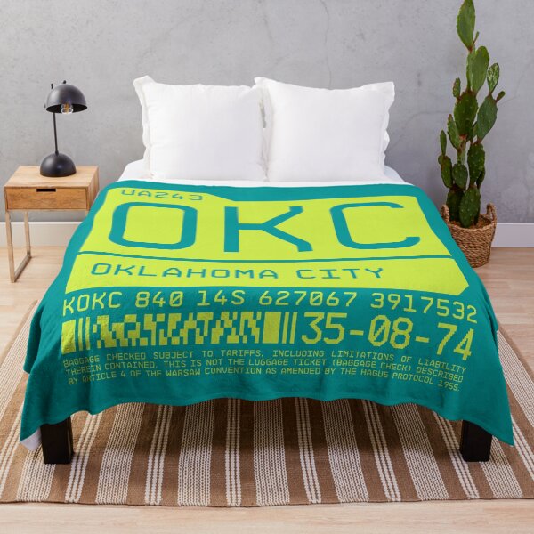 Artikelvorschau, Gepäckanhänger C - OKC Oklahoma City USA entworfen und verkauft von VoodooCircus.