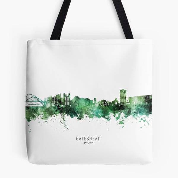 Artikelvorschau, Gateshead England Skyline entworfen und verkauft von ArtPrints.