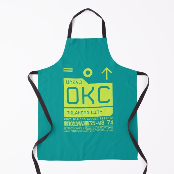 Artikelvorschau, Gepäckanhänger C - OKC Oklahoma City USA entworfen und verkauft von VoodooCircus.