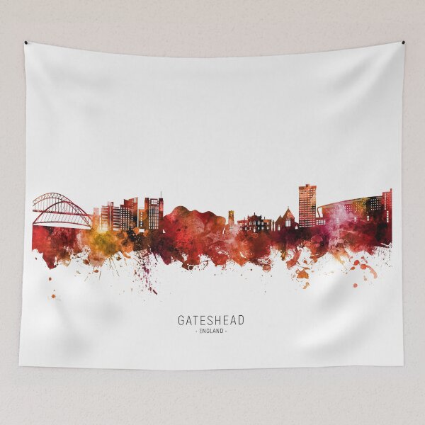 Item preview, Gateshead England Skyline designed and sold by ArtPrints.