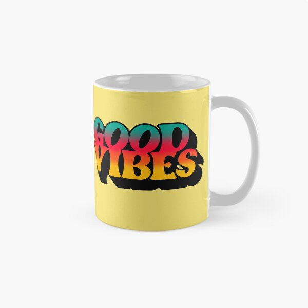 Item preview, Gradient Tricolor Spectrum 3D Extruded Retro Vintage Serif Display Typography Good Vibes Quotes designed and sold by Cawaiico.