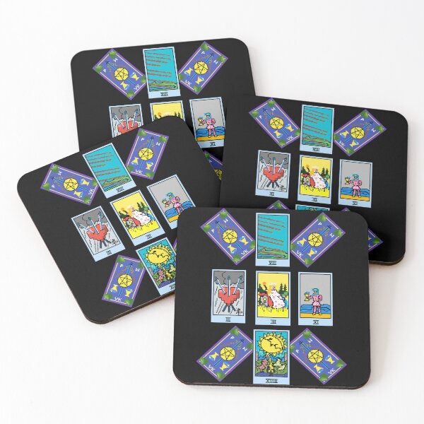 Item preview, Pixel Waite Tarot - Celtic Cross Spread 26 Design for T-shirts and accessories designed and sold by Pixel Waite.