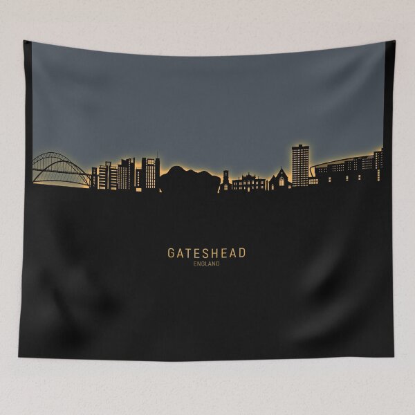 Item preview, Gateshead England Skyline designed and sold by ArtPrints.