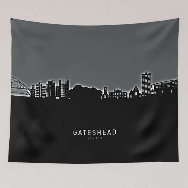 Item preview, Gateshead England Skyline designed and sold by ArtPrints.