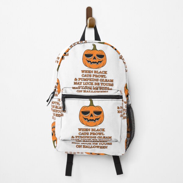 Item preview, When Black Cats Prowl & Pumpkins Gleam May Luck Be Yours On Halloween designed and sold by yphien.