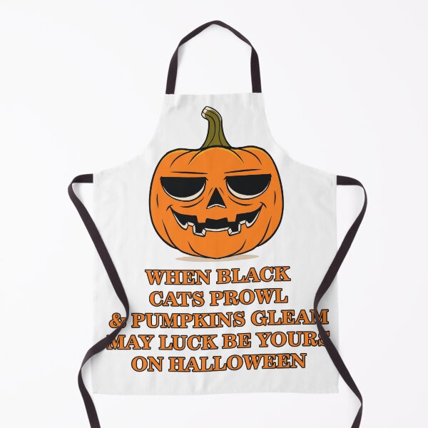 Item preview, When Black Cats Prowl & Pumpkins Gleam May Luck Be Yours On Halloween designed and sold by yphien.