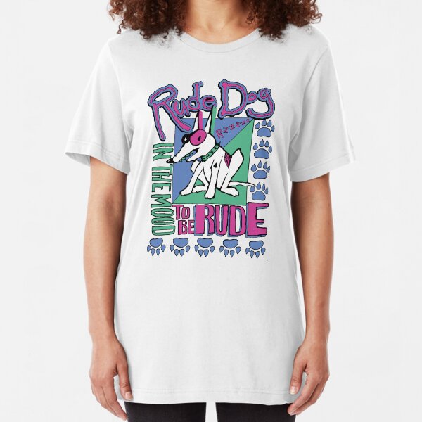 IN THE MOOD TO BE RUDE Slim Fit T-Shirt