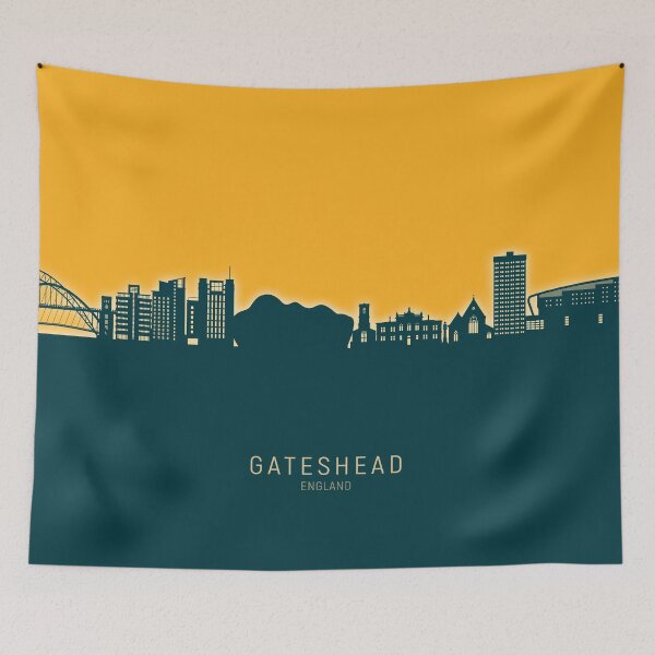 Item preview, Gateshead England Skyline designed and sold by ArtPrints.