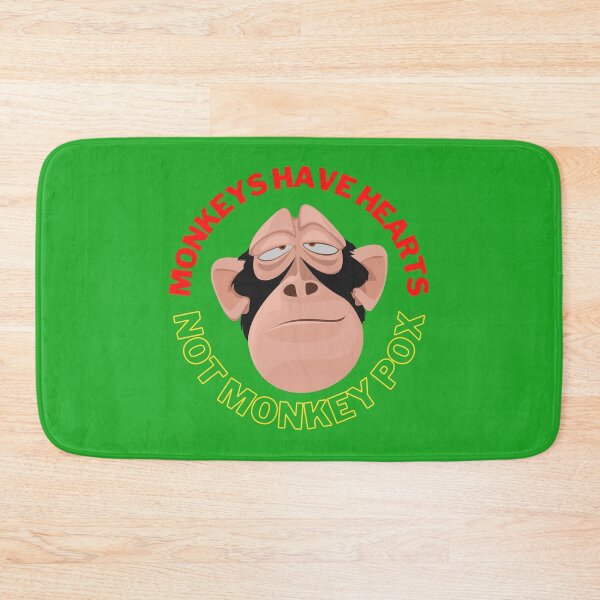 Item preview, Monkeys have hearts not monkey pox sticker, t-shrits and another. designed and sold by pookamon14.