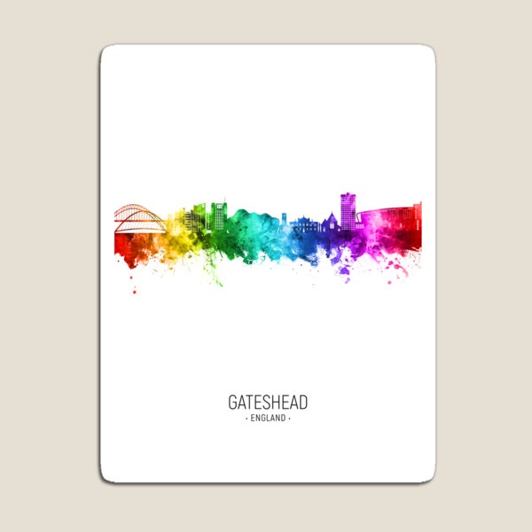 Item preview, Gateshead England Skyline designed and sold by ArtPrints.
