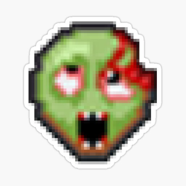"Zombified moodle, PZ" Sticker for Sale by YHeiba Redbubble