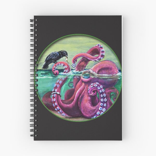 Item preview, The Octopus and The Raven designed and sold by Jeanette Koch.