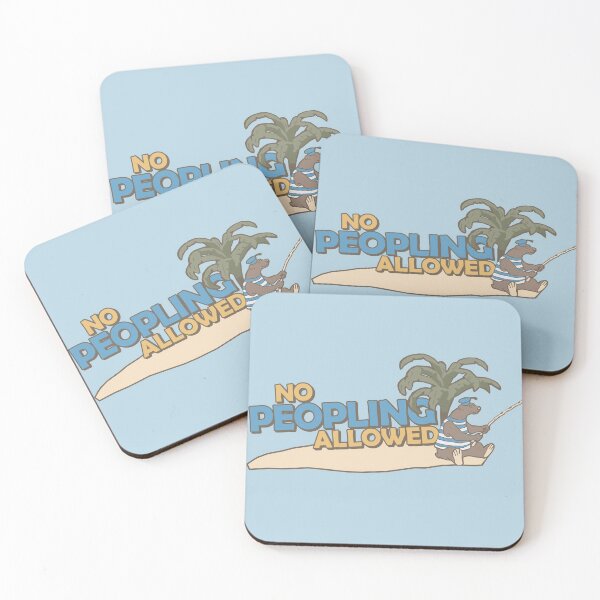 Item preview, No Peopling Allowed designed and sold by TEWdream.