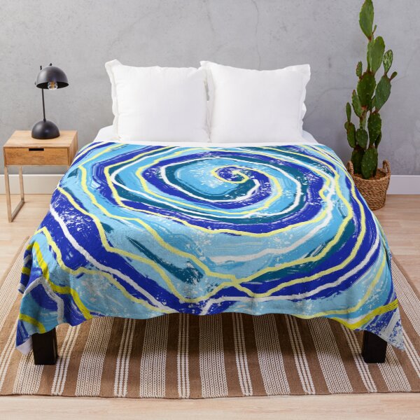 Item preview, Despertar espiritual Azul Abstracto designed and sold by Tamas Das.