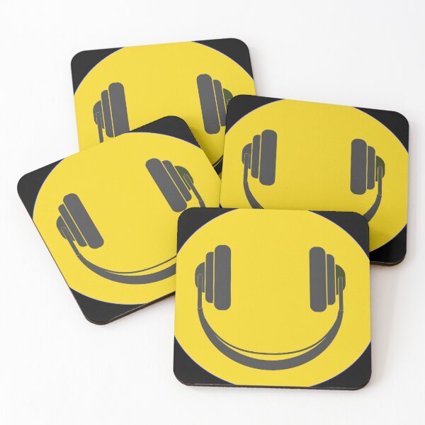 Item preview, auriculares dj sonrientes designed and sold by Yabya.