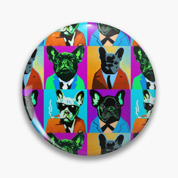 Item preview, Pop Art French Bulldogs designed and sold by PVSKI.