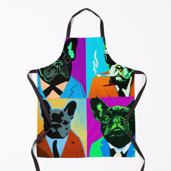 Item preview, Pop Art French Bulldogs designed and sold by PVSKI.