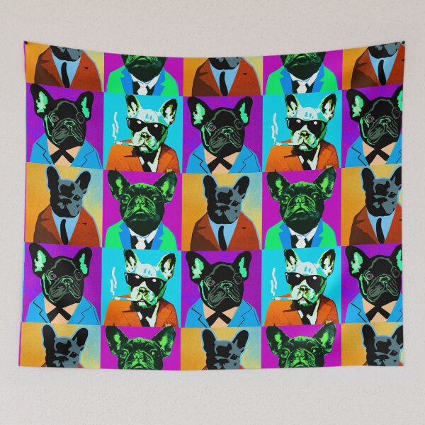 Item preview, Pop Art French Bulldogs designed and sold by PVSKI.
