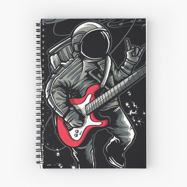 Item preview, astronauta guitarrista designed and sold by Artistic Prints.