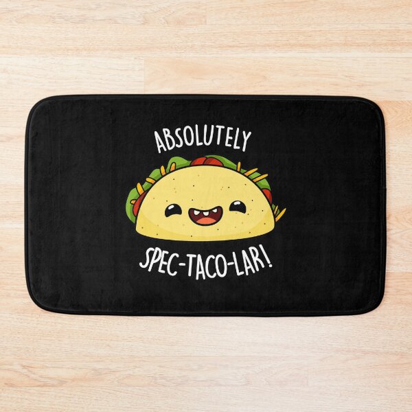 Item preview, Absolutely Spec-Taco-Lar Funny Taco Puns (Dark BG) designed and sold by punnybone.