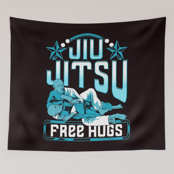 Item preview, Funny Jiu Jitsu Free Hugs Pun BJJ Martial   designed and sold by MICHAELHELS.