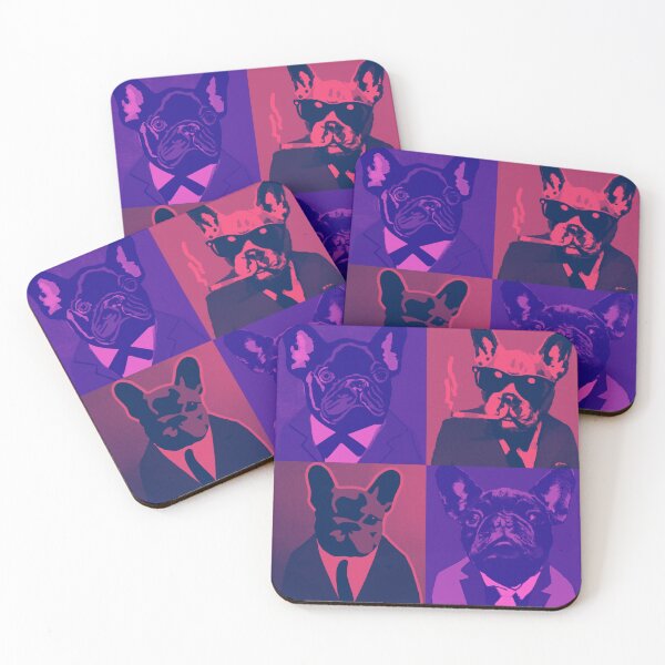Item preview, Pop Art French Bulldogs designed and sold by PVSKI.