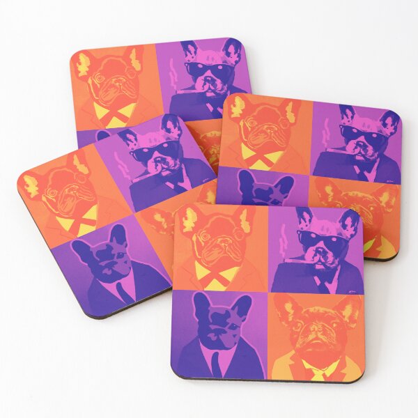 Item preview, Pop Art French Bulldogs designed and sold by PVSKI.