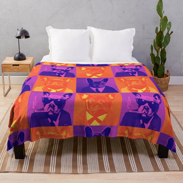 Item preview, Pop Art French Bulldogs designed and sold by PVSKI.