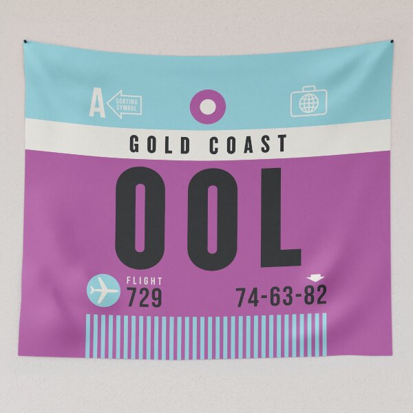 Item preview, Luggage Tag A - OOL Gold Coast Australia designed and sold by VoodooCircus.