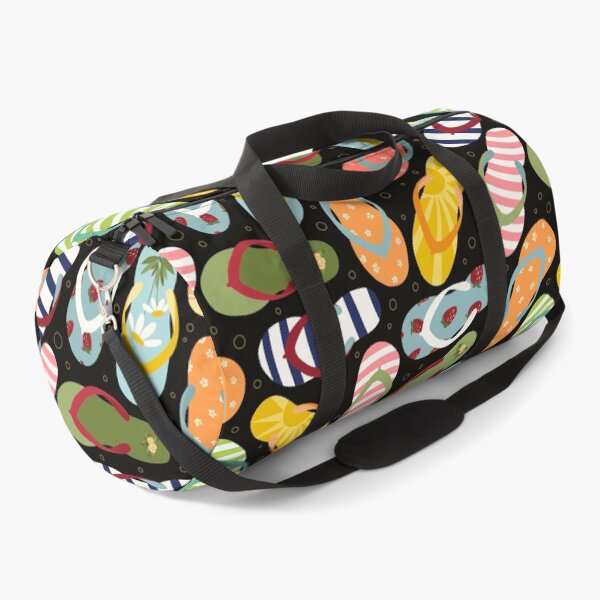 Item preview, Flip Flops on Black designed and sold by OranelloDesigns.