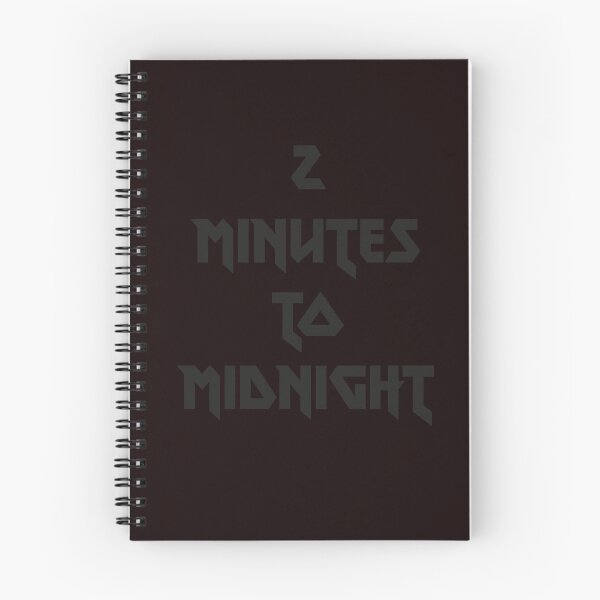 Item preview, 2 minutes to midnight, for heavy metal lovers  designed and sold by MICHAELHELS.