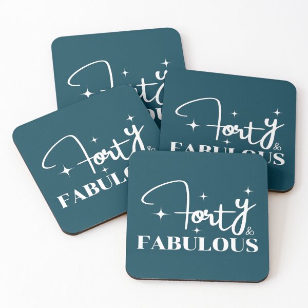 Item preview, 40th Birthday Forty and Fabulous Funny Birthday Anniversary   designed and sold by RobynColeman.